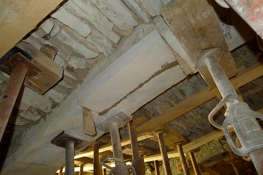 Stabilisierung des Kellergewölbe