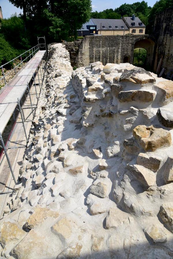 Nördliche Burgmauer Nördliche Burgmauer